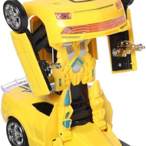 Other Transform Robort Car Toy for Kids, Yellow
