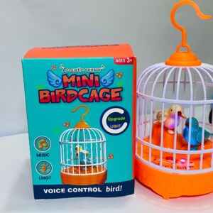 Musical light Bird cage with 2 birds beautiful toy for children’s
